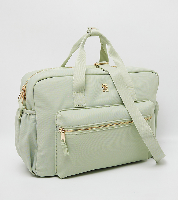 Monogram Detail Diaper Bag