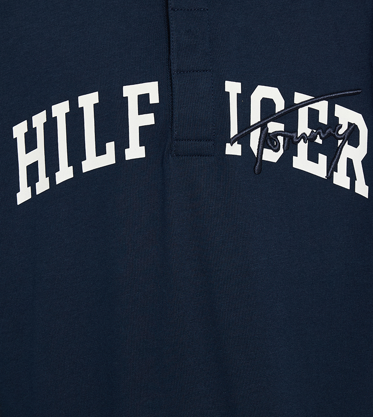 Logo Detail Short Sleeves Polo T-Shirt