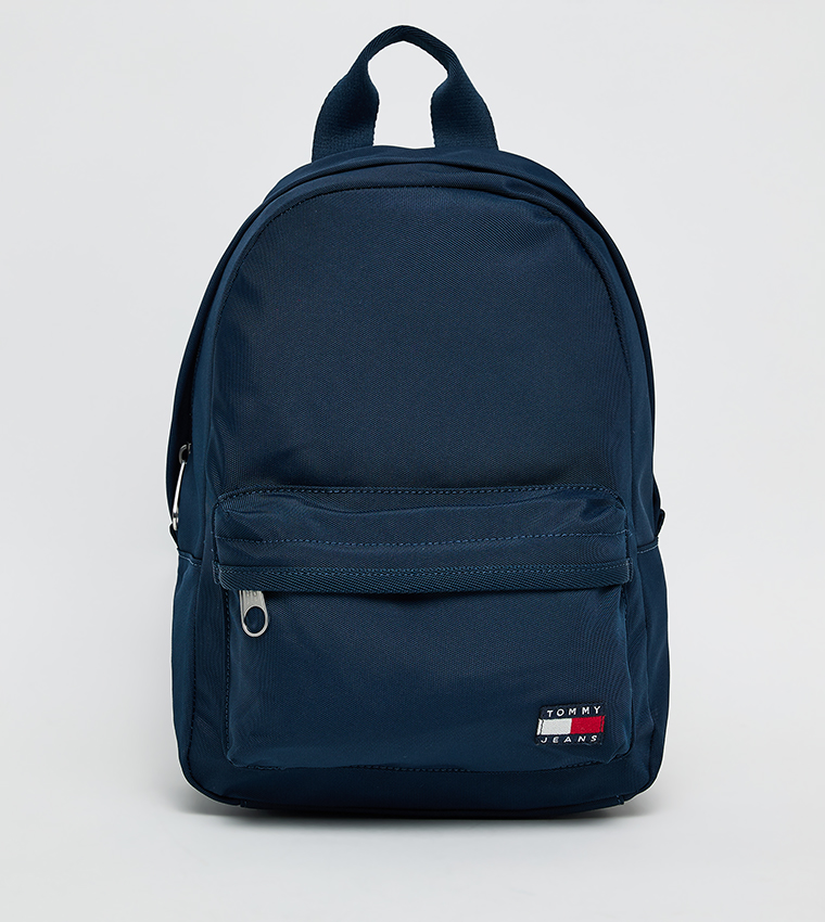 Flag Badge Zip Around Backpack