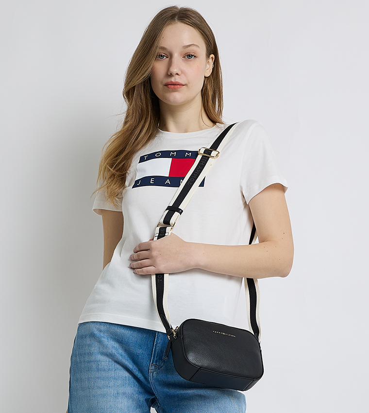 Logo Detail Camera Bag