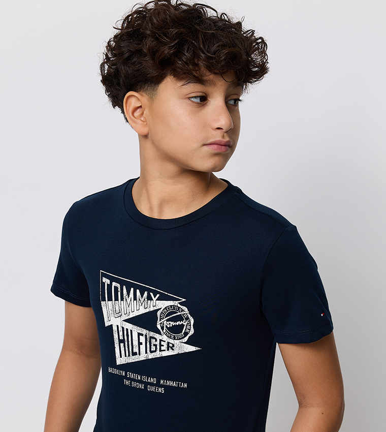 Printed Crew Neck T-Shirt