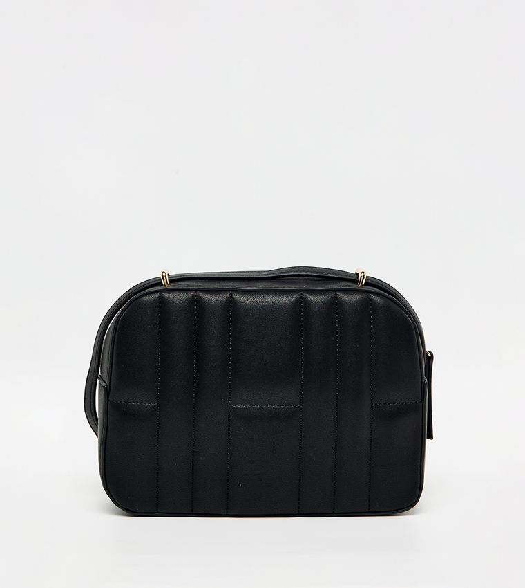 FEMININE Quilted Convertible Crossbody Bag
