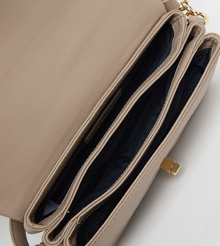 TH MODERN Monogram Flap Shoulder Bag