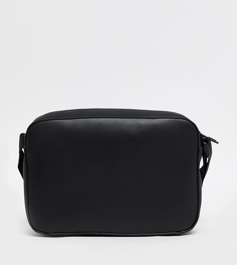 Flag Detail Crossbody Bag