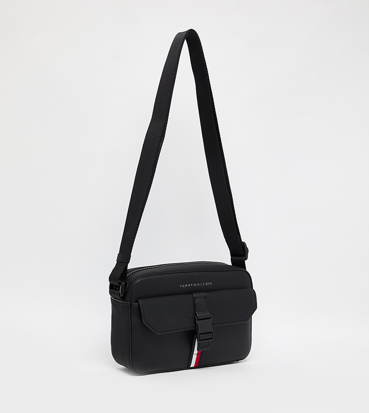 Flag Detail Crossbody Bag