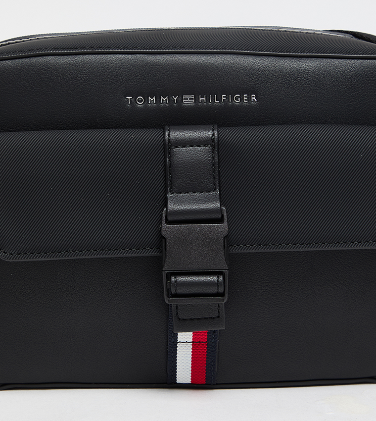 Flag Detail Crossbody Bag