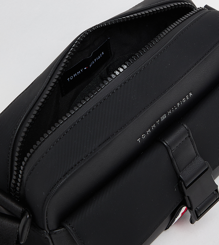 Flag Detail Crossbody Bag