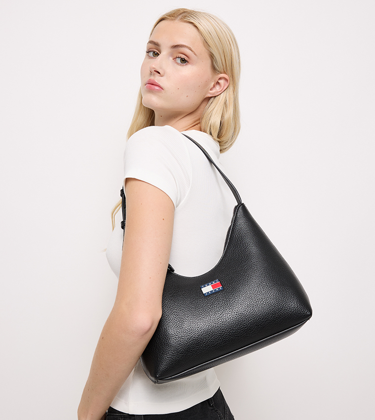 Logo Badge Must Shoulder Bag