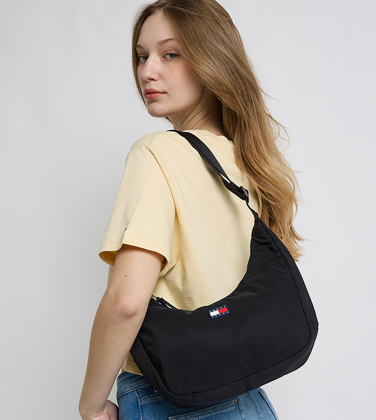 URBAN Flag Detail Shoulder Bag