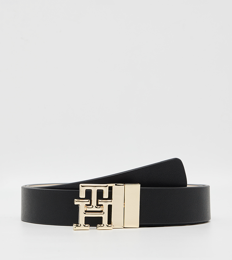 Monogram Plaque Reversible Belt