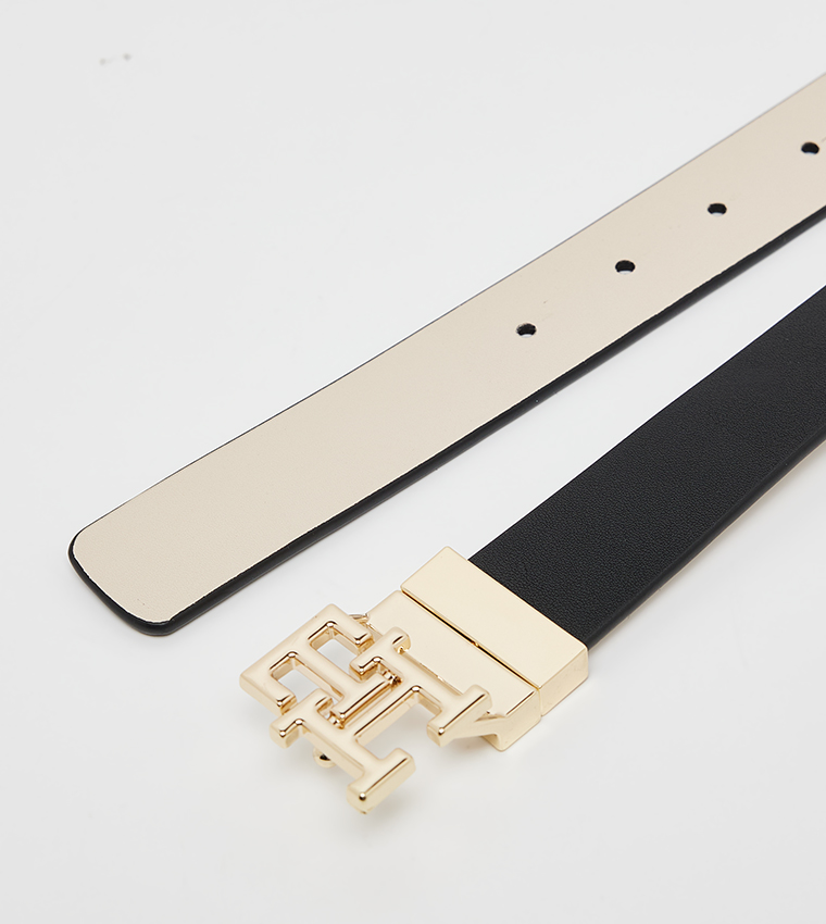Monogram Plaque Reversible Belt