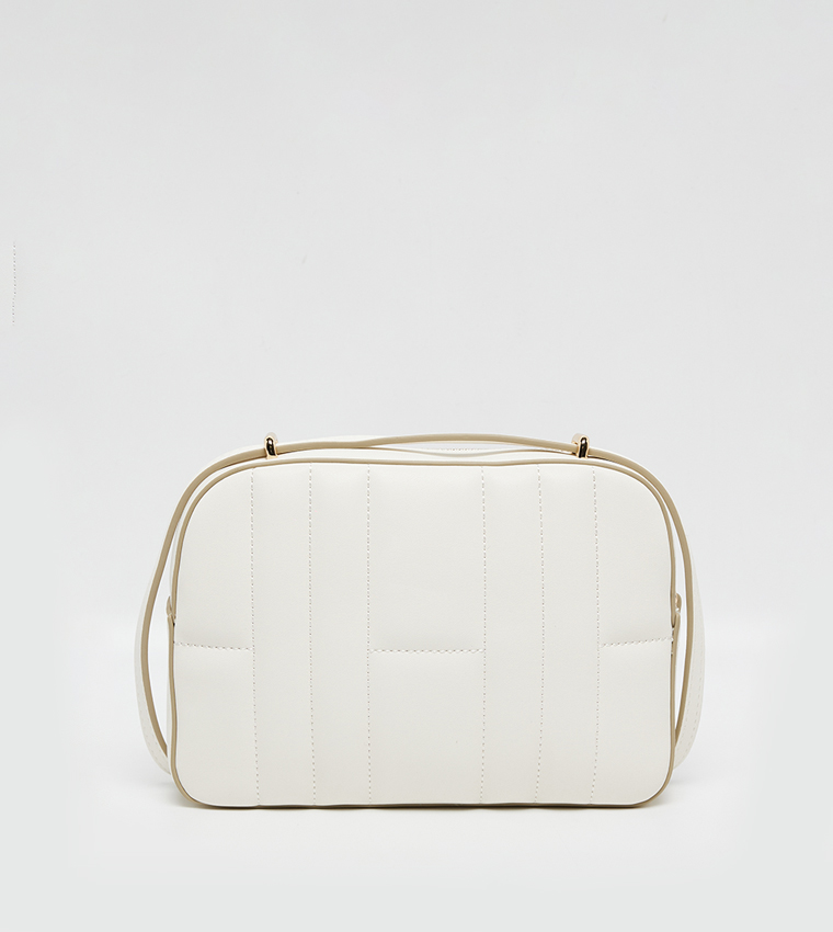 FEMININE Quilted Convertible Crossbody Bag