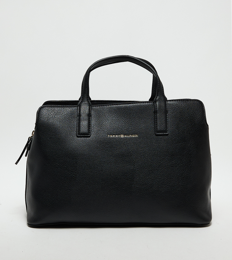 Logo Detail Satchel Bag