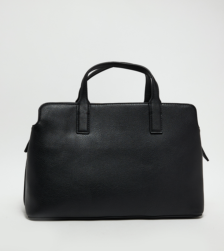 Logo Detail Satchel Bag