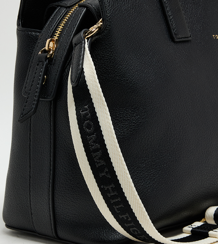Logo Detail Satchel Bag
