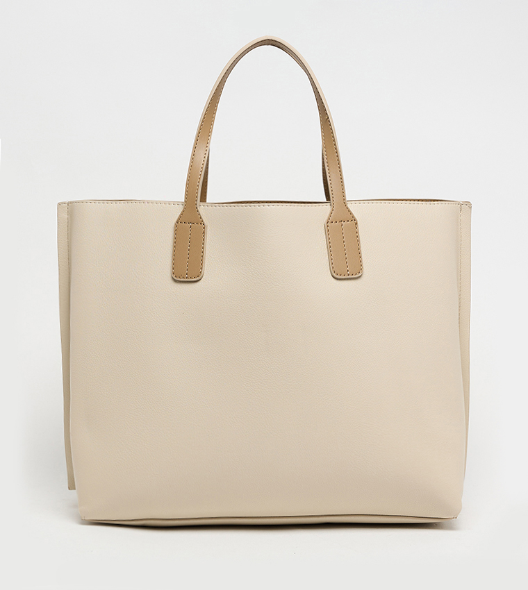 DISTINCT Logo Detail Satchel Bag