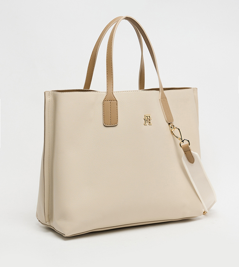 DISTINCT Logo Detail Satchel Bag