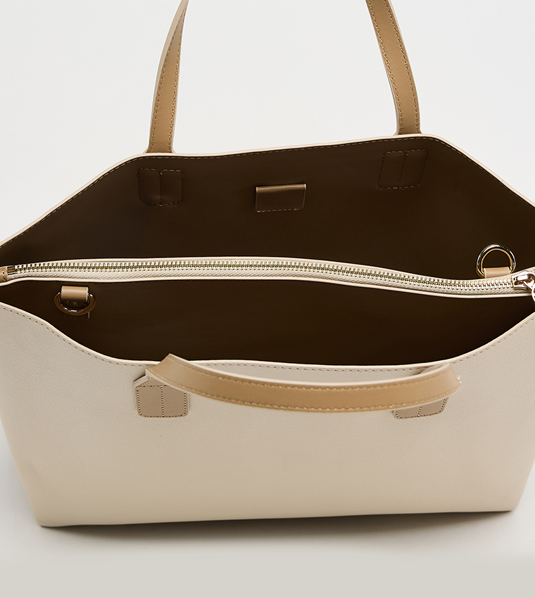DISTINCT Logo Detail Satchel Bag
