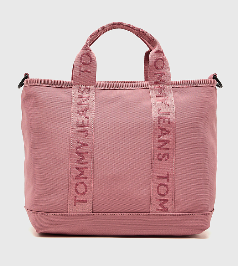 Badge Detail Tote Bag