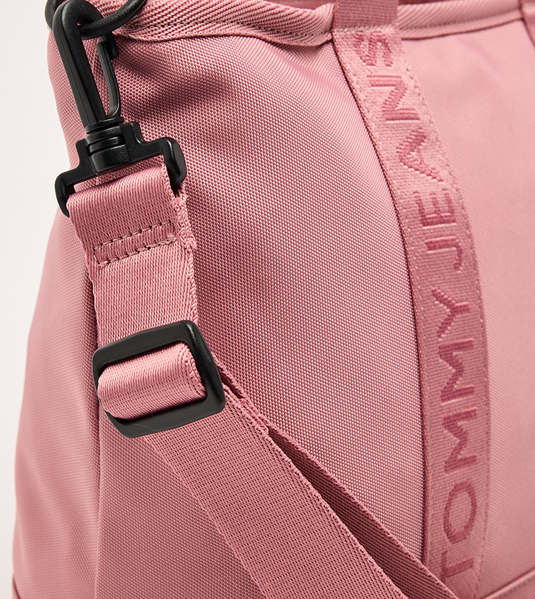 Badge Detail Tote Bag