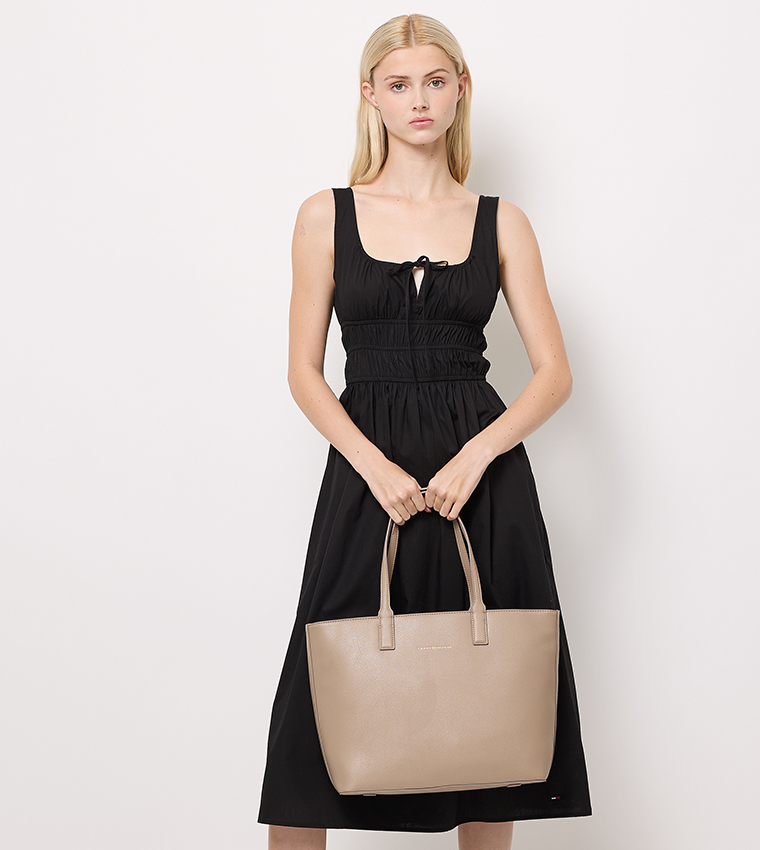 Logo Detail Tote Bag