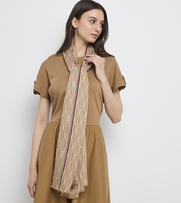 Flag Printed Scarf