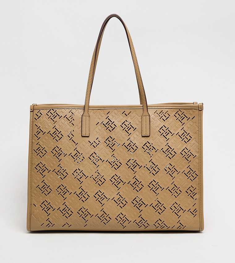 CITY Logo Detail Tote Bag