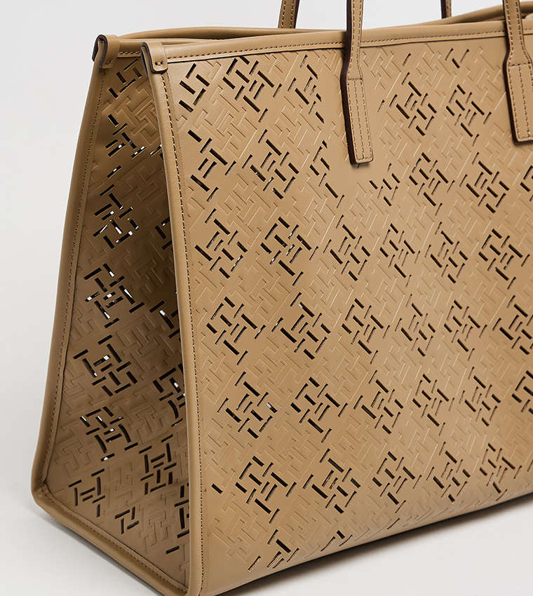 CITY Logo Detail Tote Bag