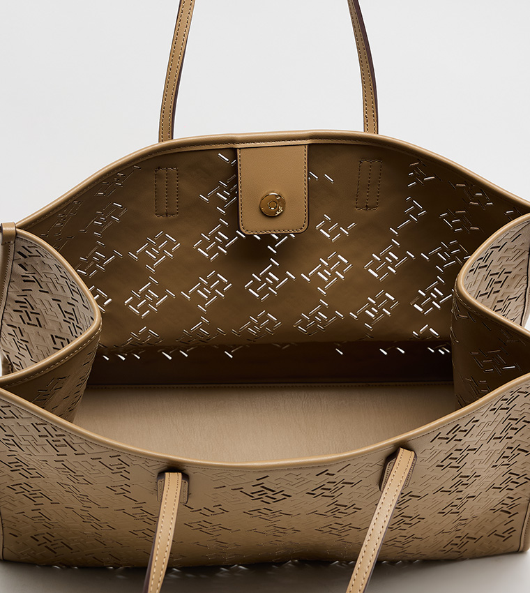 CITY Logo Detail Tote Bag