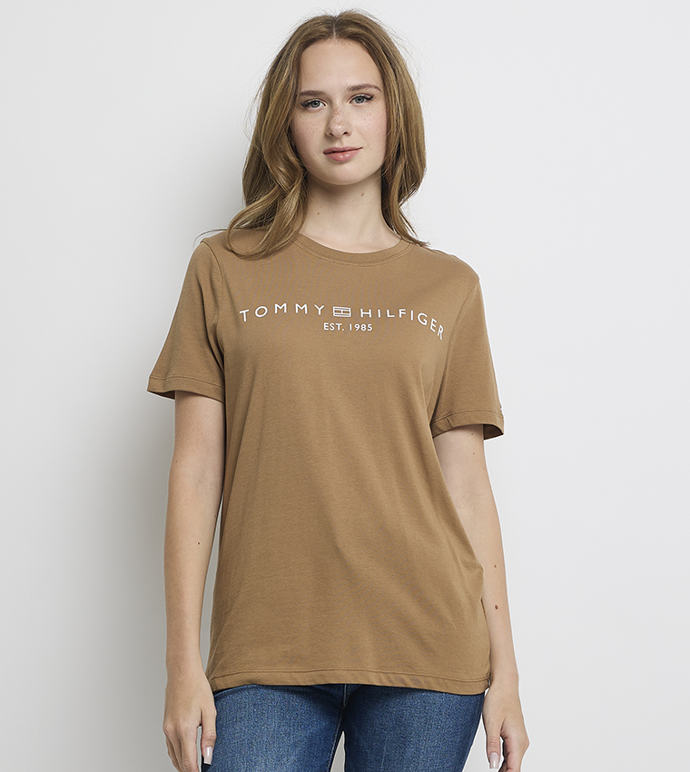 Printed Crew Neck T-Shirt