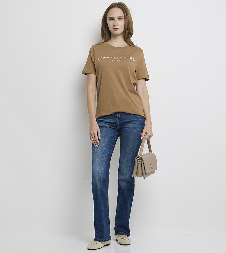 Printed Crew Neck T-Shirt