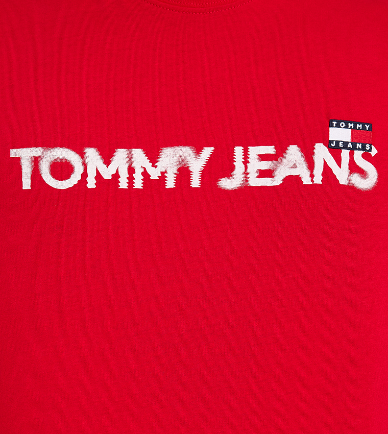 Monotype Printed Crew Neck T-Shirt