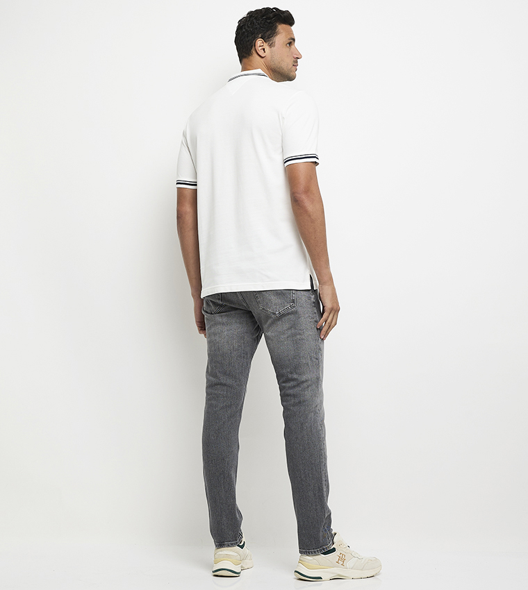 Contrast Tipped Regular Fit Polo T-Shirt