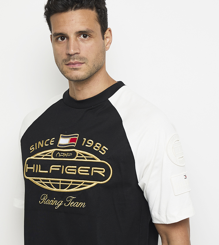 F1 Movie Embroidered Crew Neck T-Shirt