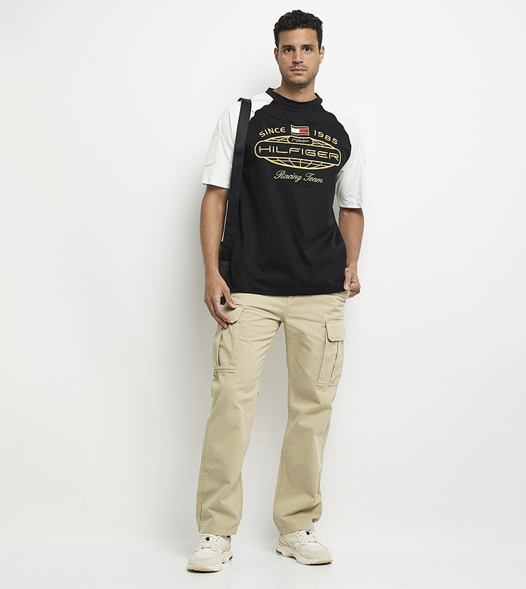 F1 Movie Embroidered Crew Neck T-Shirt