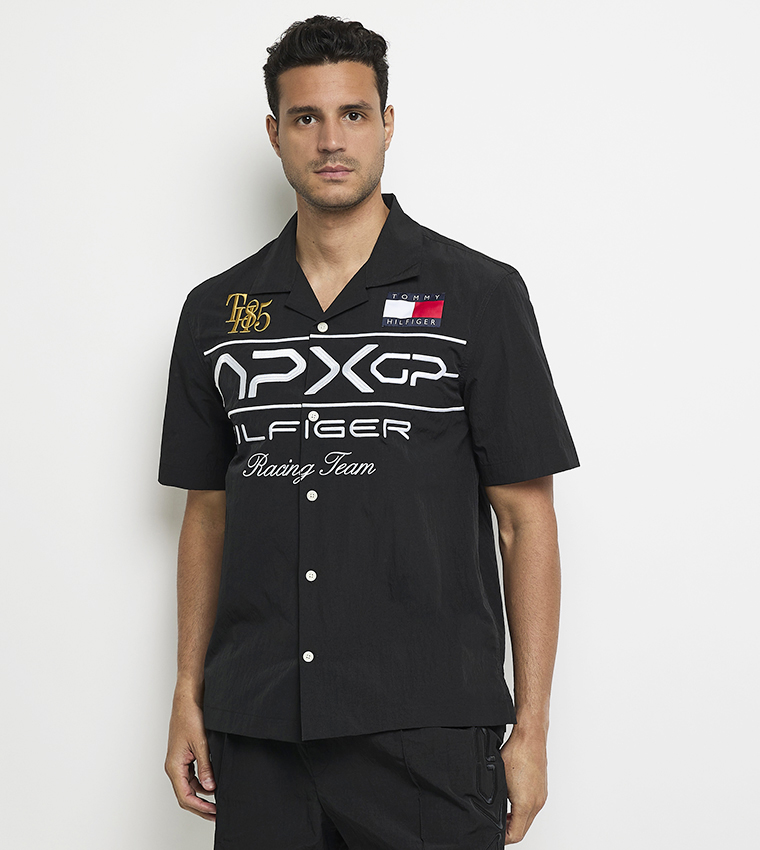 F1 Movie Racing Revere Collar Shirt