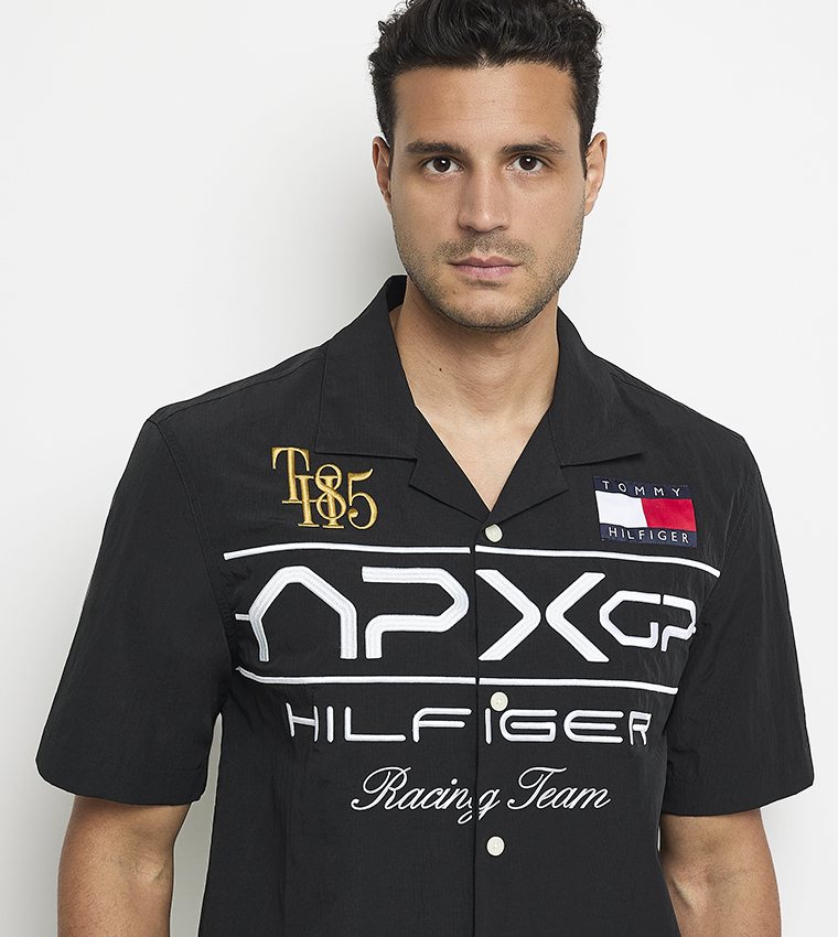 F1 Movie Racing Revere Collar Shirt