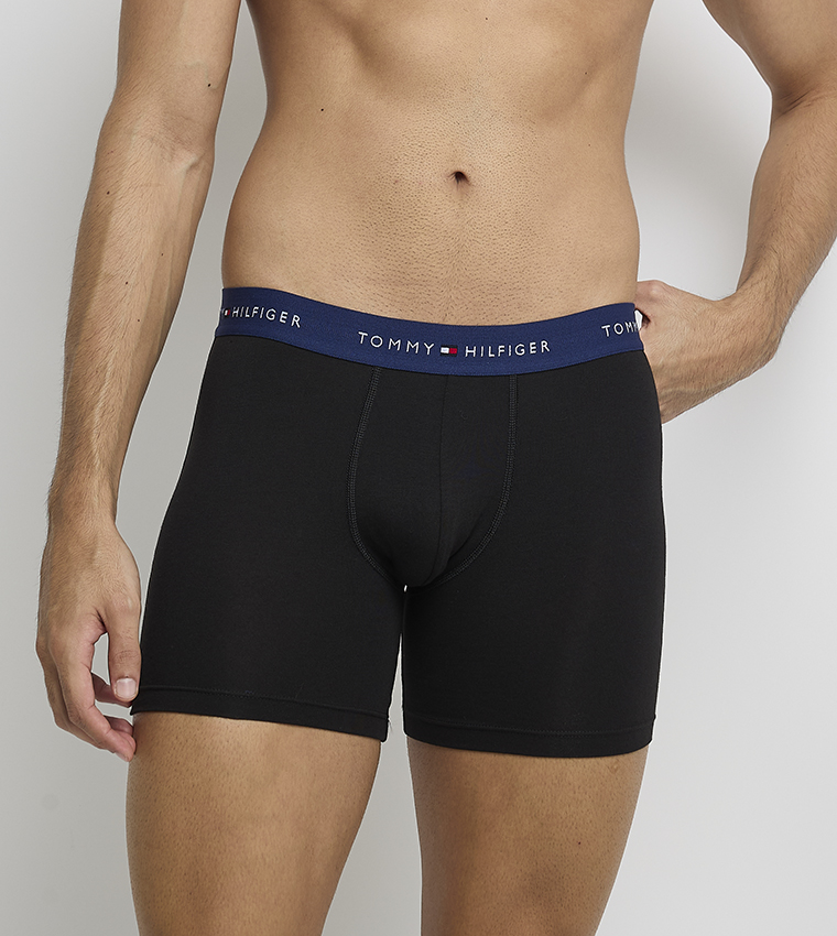 Pack of 3 Logo Waistband Boxer Briefs