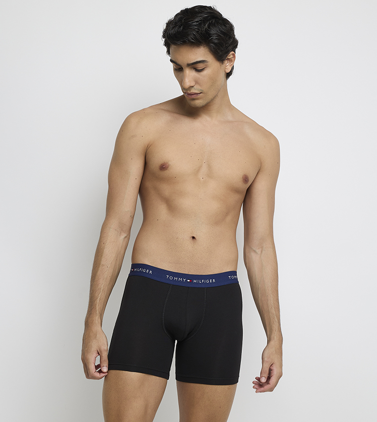 Pack of 3 Logo Waistband Boxer Briefs