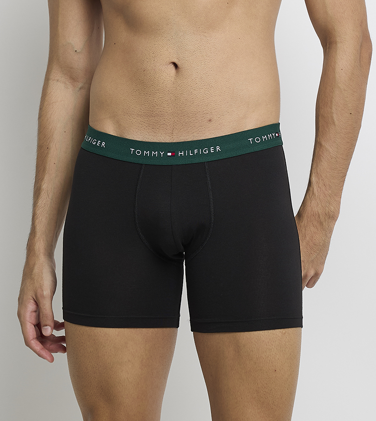 Pack of 3 Logo Waistband Boxer Briefs
