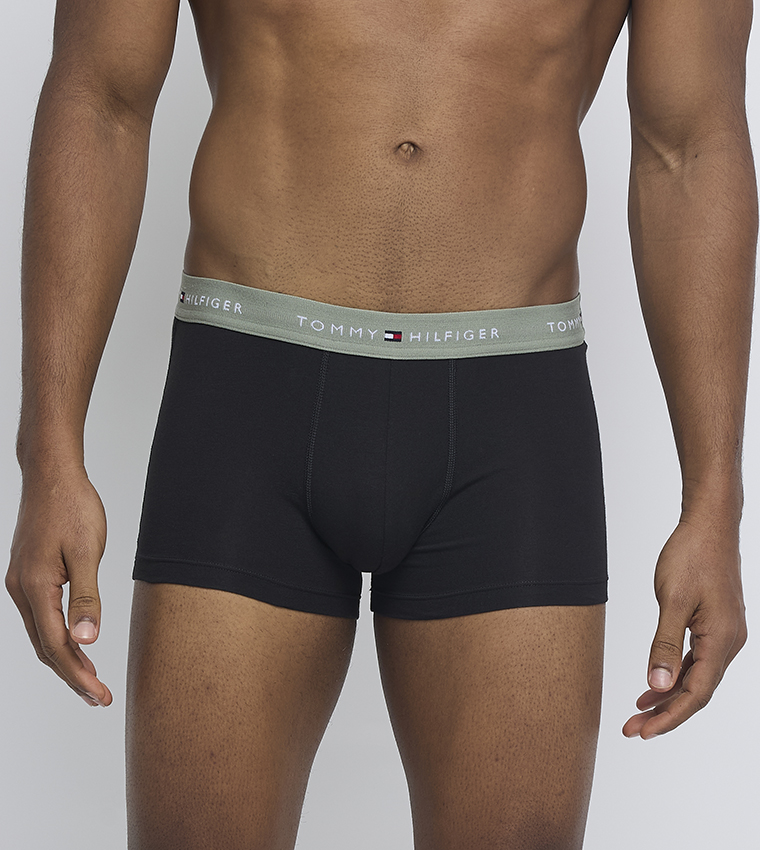 7-Pack Logo Waistband Trunks