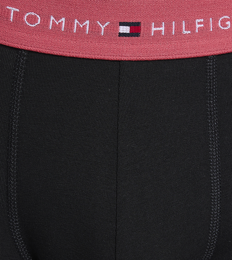 3-Pack Logo Waistband Trunks