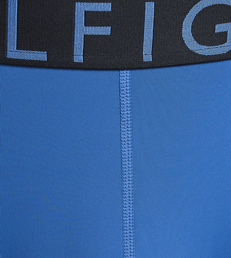 سروال بخصر مرن بشعار - 3 قطع