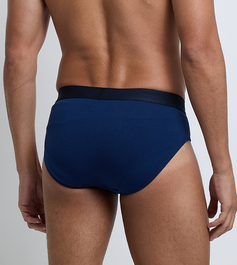 Pack of 3 Logo Waistband Briefs