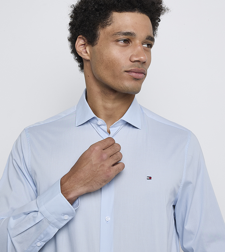 Logo Detail Long Sleeves Shirt