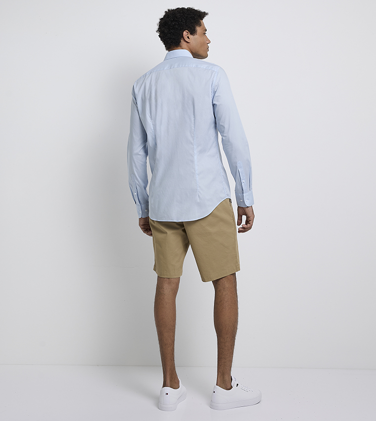 Logo Detail Long Sleeves Shirt