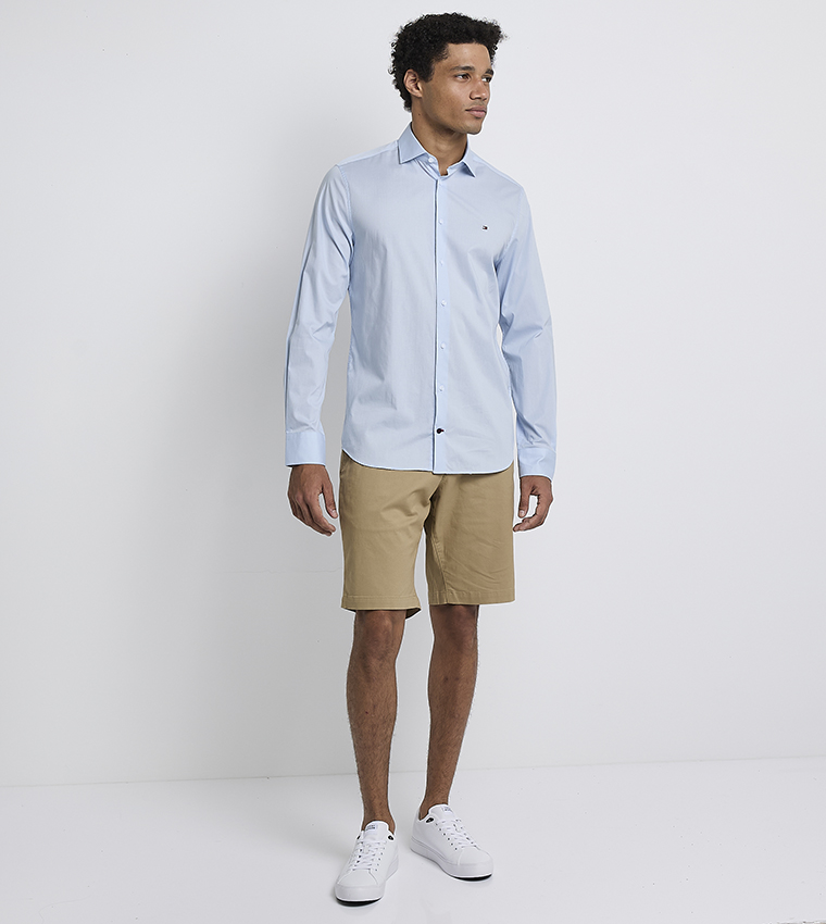 Logo Detail Long Sleeves Shirt