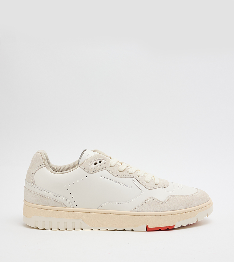 Logo Detail Lace Up Sneakers