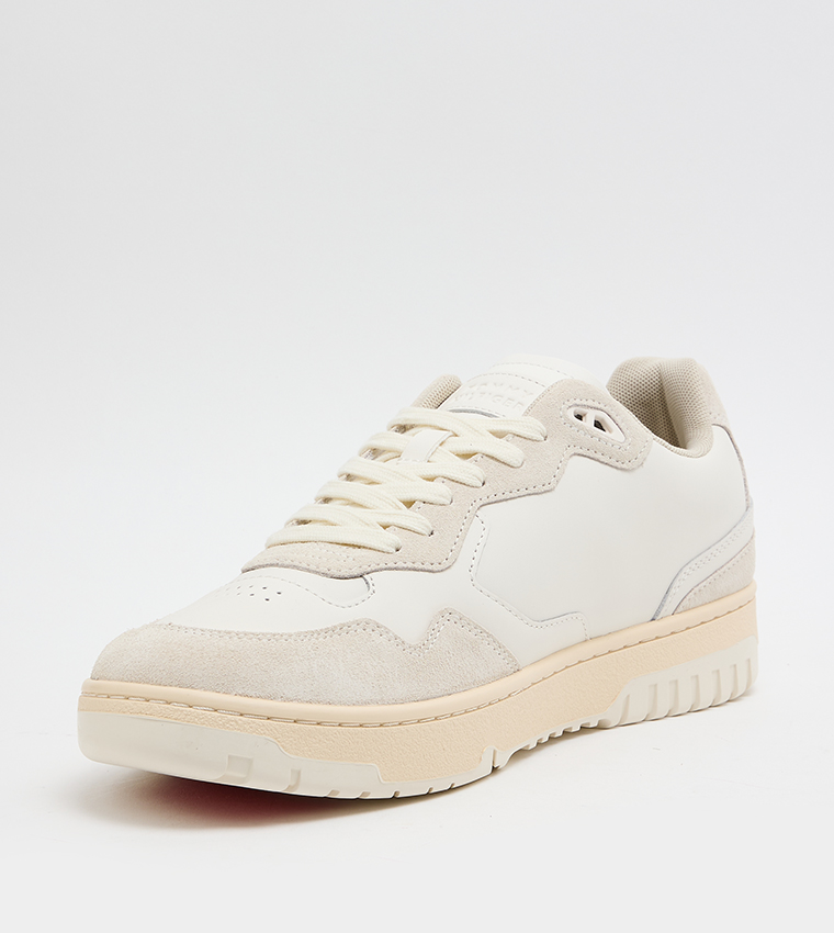 Logo Detail Lace Up Sneakers