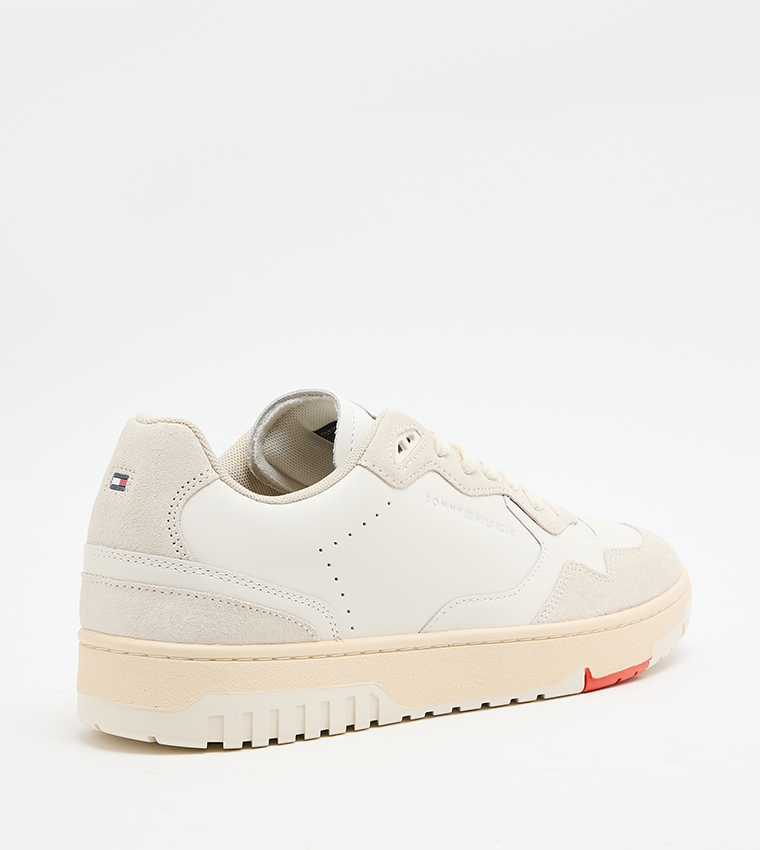 Logo Detail Lace Up Sneakers